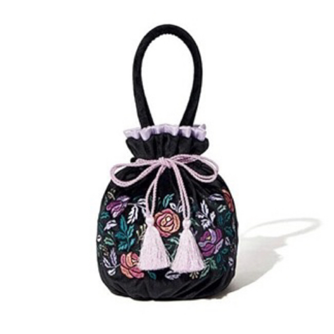 Francfranc(フランフラン)のFrancfranc × ANNA SUI 巾着バッグ レディースのバッグ(ハンドバッグ)の商品写真