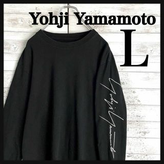 ヨウジヤマモト(Yohji Yamamoto)の9521【限定コラボ】ヨウジヤマモト×ニューエラ☆シグネチャーロゴロングtシャツ(Tシャツ/カットソー(七分/長袖))