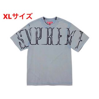 シュプリーム(Supreme)のSupreme Overprint Knockout S/S Top Slate(Tシャツ/カットソー(半袖/袖なし))