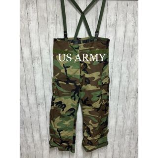 【美品】00年製U.S.ARMY ケミカルプロテクト迷彩デッキパンツ！(その他)