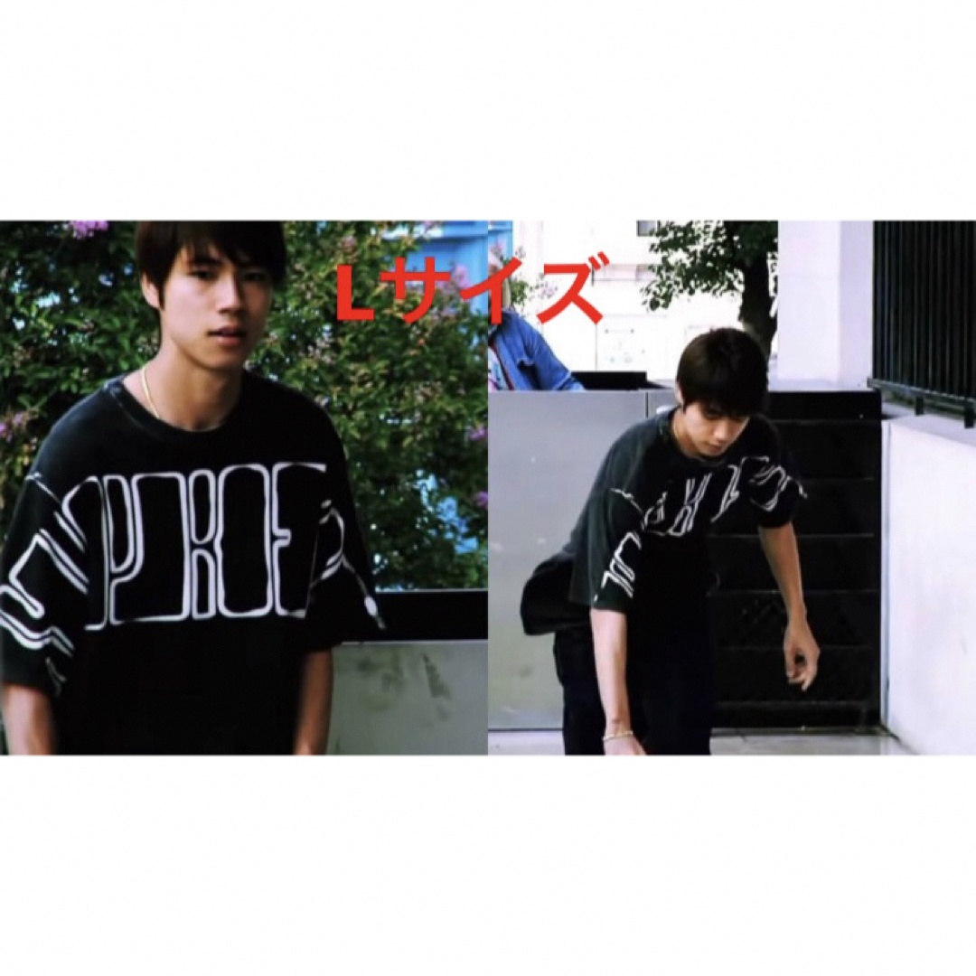 Supreme(シュプリーム)のSupreme Overprint Knockout S/S Top Black メンズのトップス(Tシャツ/カットソー(半袖/袖なし))の商品写真