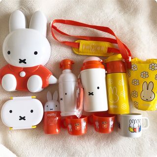 ミッフィー(miffy)のミッフィー 食器 サーモス 水筒 セット miffy お子様ランチ お弁当箱 (弁当用品)