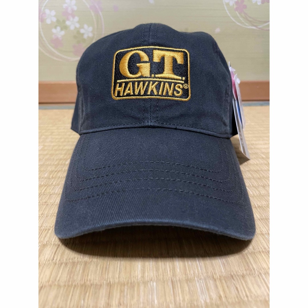 G.T. HAWKINS(ジーティーホーキンス)の【未使用品】G.T.HAWKINS キャップ 帽子 大人用 ブラック メンズの帽子(キャップ)の商品写真