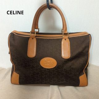 セリーヌ(celine)のセリーヌ　ハンドバッグ　ボストンバッグ　キャンバス×レザー　Cサルキー(ハンドバッグ)