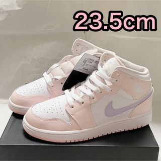 ナイキ(NIKE)のNike Jordan 1 Mid Pink Wash ジョーダン 1 ピンク(スニーカー)