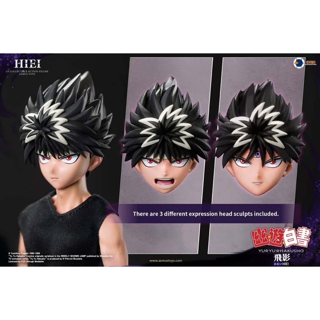 ASMUS TOYS YUYU001A 幽遊白書 1/6 飛影 通常版 ASMUS TOYS YUYU001A 幽遊白書 1/6 飛影 通常版