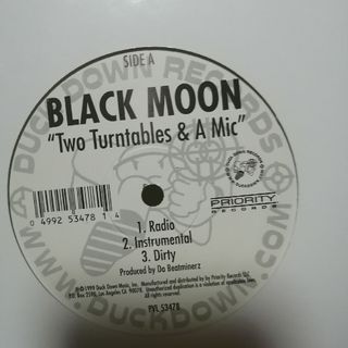 90s Hiphop 12 Black Moon Two Turntables(その他)