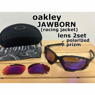 オークリー(Oakley)のoakley JAWBORN(racing jacket) lens 2set(サングラス/メガネ)