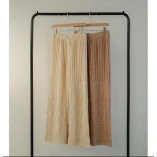 未使用　Eaphi crochet knit pants(カジュアルパンツ)