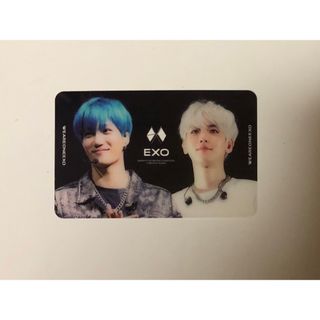 EXO ベッキョン カイ 透明 フォトカード  ②(アイドルグッズ)