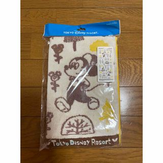 ディズニー(Disney)のディズニーリゾート　ミッキーフェイスタオル(タオル/バス用品)