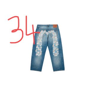 EVISU - PALACE EVISU DICE DENIM JEAN LIGHT WASH