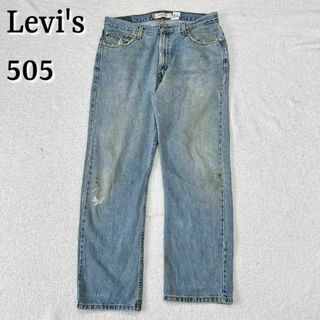 リーバイス(Levi's)のLevi's リーバイス 505 デニム ジーンズ 36 古着 水色(デニム/ジーンズ)