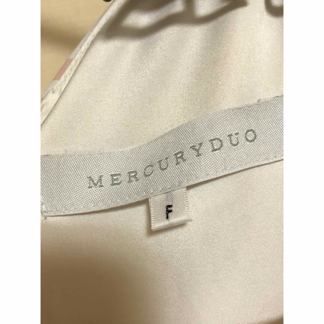 MERCURYDUO(マーキュリーデュオ)のマーキュリーデュオ　ノースリーブ ワンピース レディースのワンピース(ひざ丈ワンピース)の商品写真