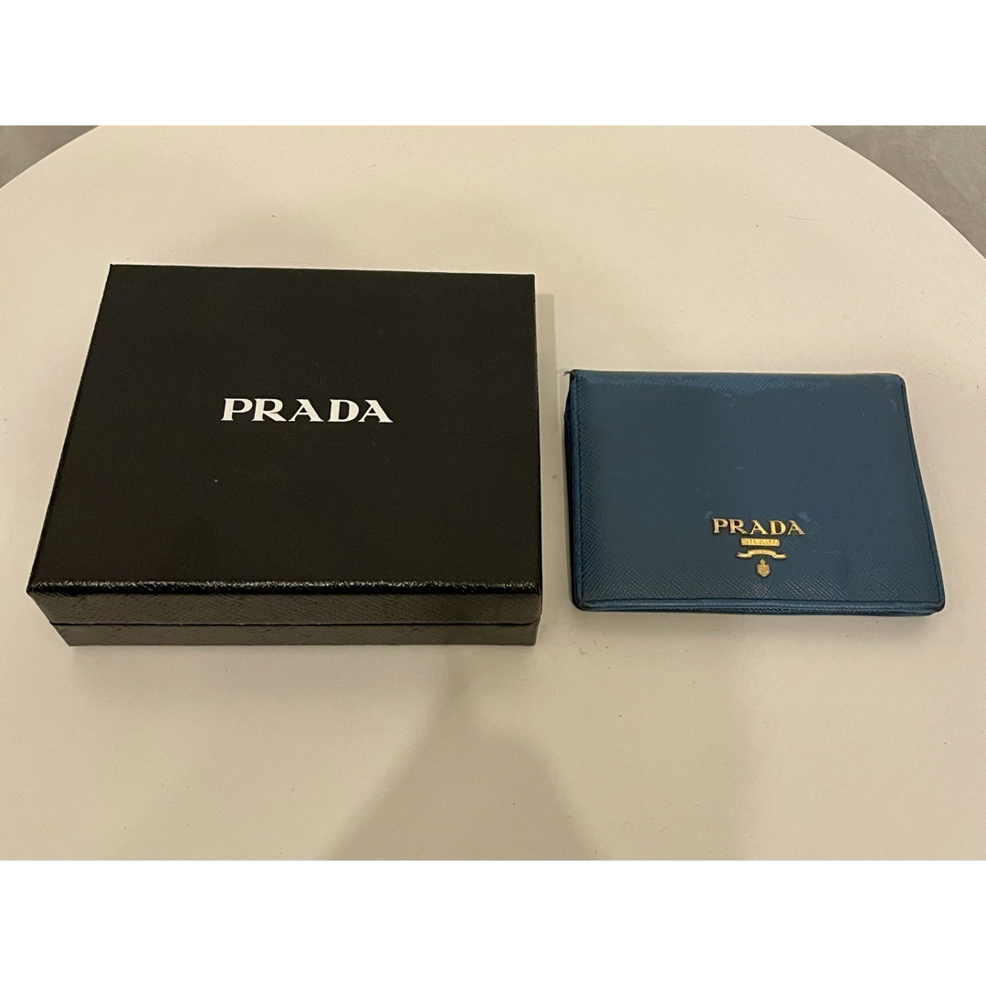 PRADA(プラダ)のPRADA サフィアーノ 二つ折り財布 レディースのファッション小物(財布)の商品写真