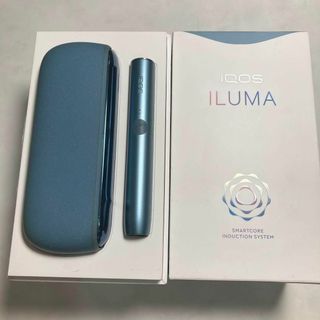 アイコス(IQOS)の01.3301 通電◎iQOSイルマ アズールブルー アイコス 本体 送料無料(タバコグッズ)