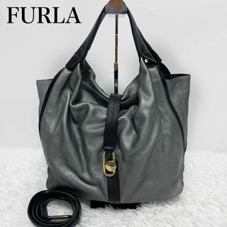 フルラ(Furla)の極美品✨FURLA フルラ　2wayショルダーバッグ　トートバッグ(ショルダーバッグ)