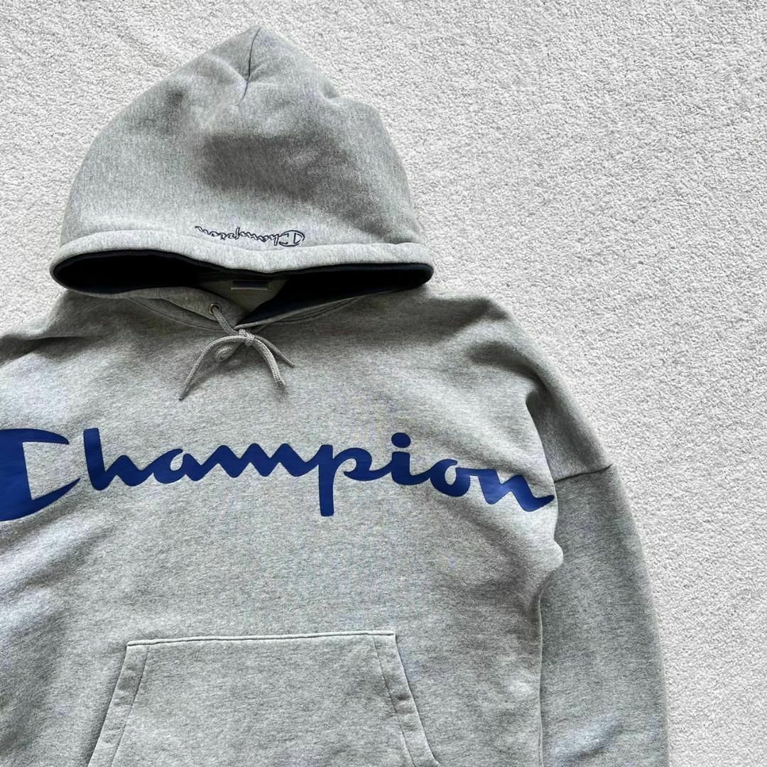 Champion(チャンピオン)のチャンピオン ビッグロゴ プルオーバー スウェットパーカー ビッグシルエット メンズのトップス(パーカー)の商品写真