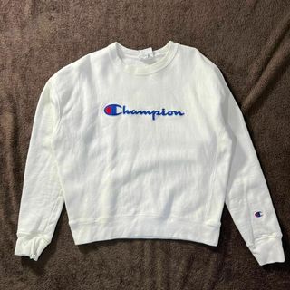 チャンピオン(Champion)のchampion リバースウィーブパーカー レディース フロントロゴ ワッペン(トレーナー/スウェット)