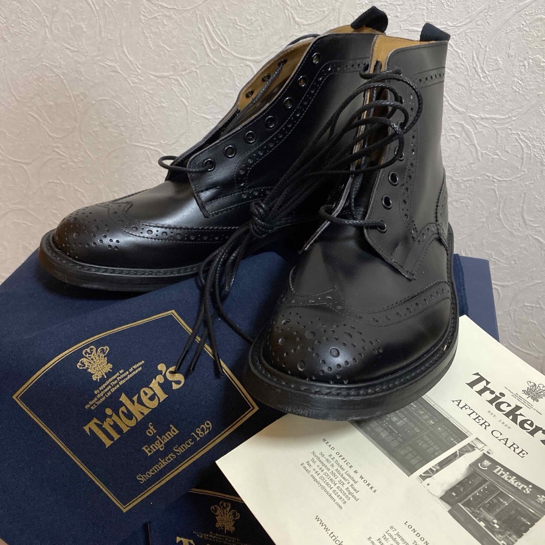 Tricker's トリッカーズ カントリーブーツ 新品未使用 正規品 メンズの靴/シューズ(ブーツ)の商品写真