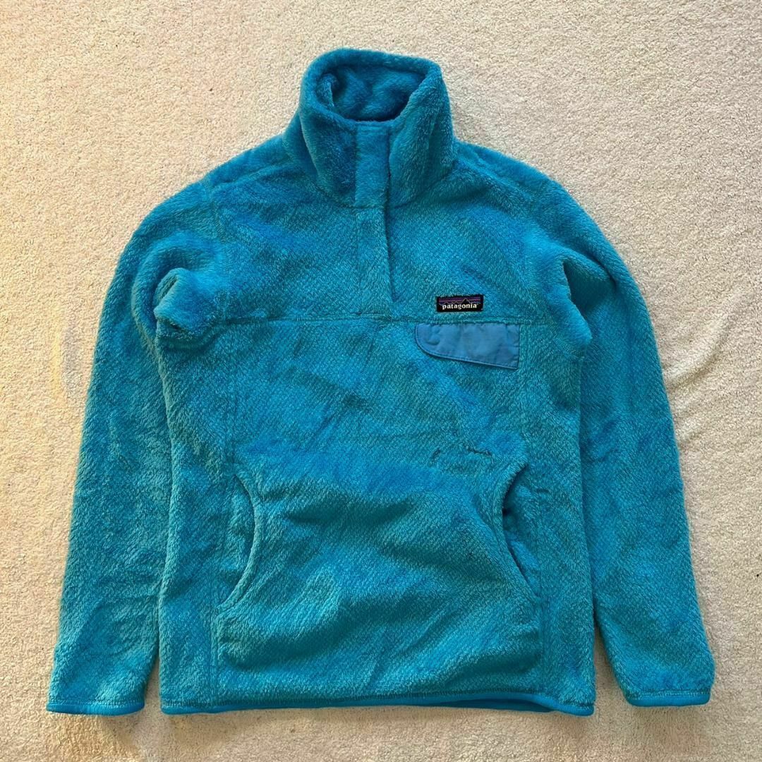 patagonia(パタゴニア)のパタゴニア Patagonia リツールスナップT プルオーバー フリース 水色 レディースのジャケット/アウター(その他)の商品写真