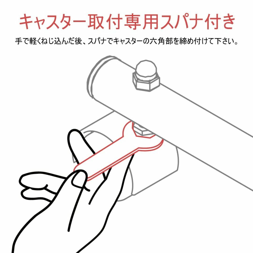 【色: 黒】サニーポイント 軽量型 ハンガーラック 頑丈 コンパクト 簡単組み立 インテリア/住まい/日用品の収納家具(その他)の商品写真