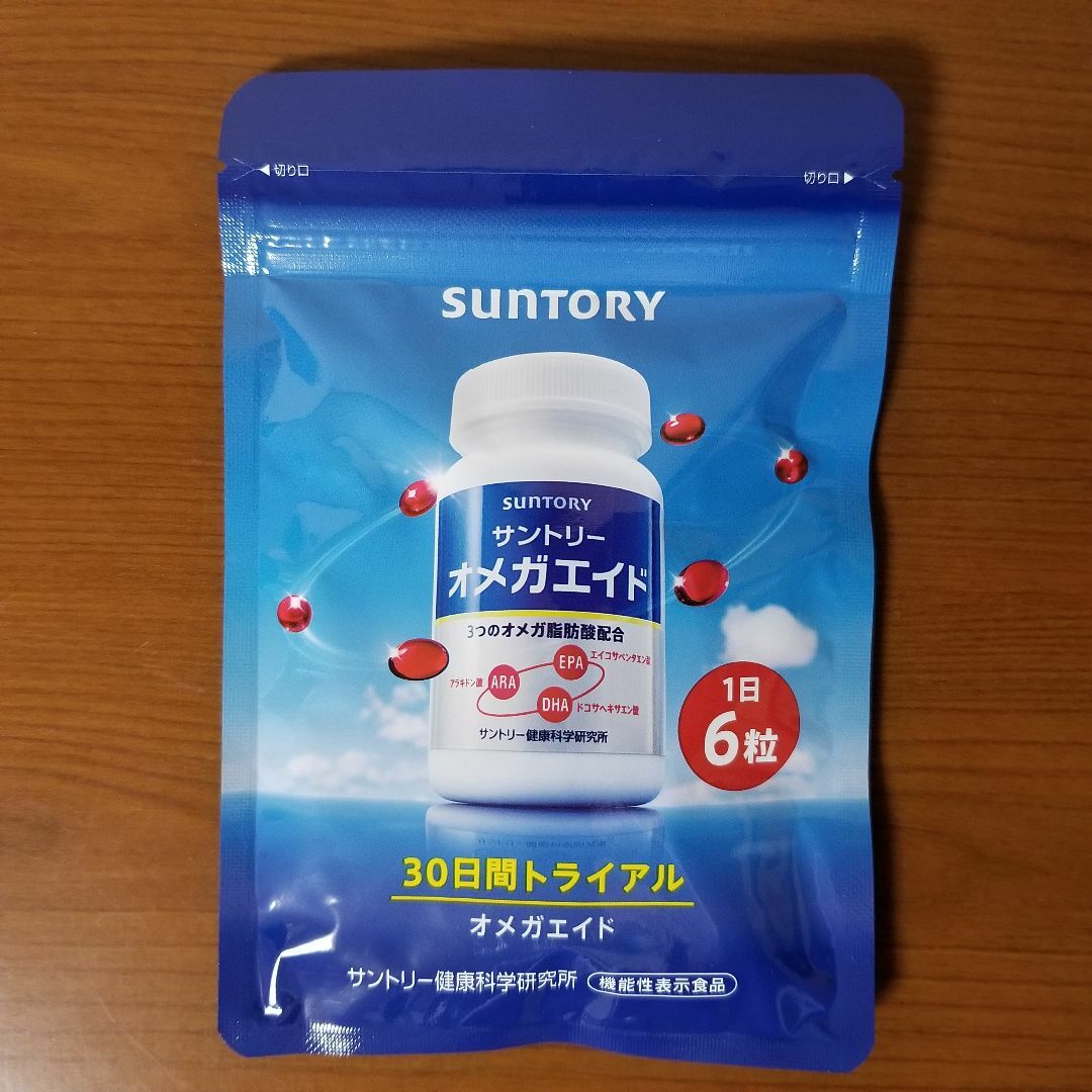 サントリー オメガエイド 180粒 食品/飲料/酒の健康食品(その他)の商品写真