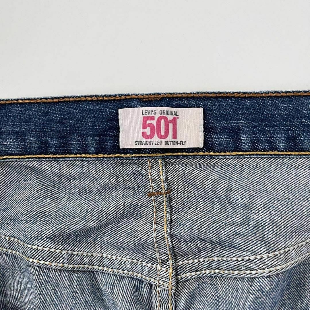 Levi's(リーバイス)の00s ユーロリーバイス Levi's 501 デニム 縦落ち w36 L34 メンズのパンツ(デニム/ジーンズ)の商品写真