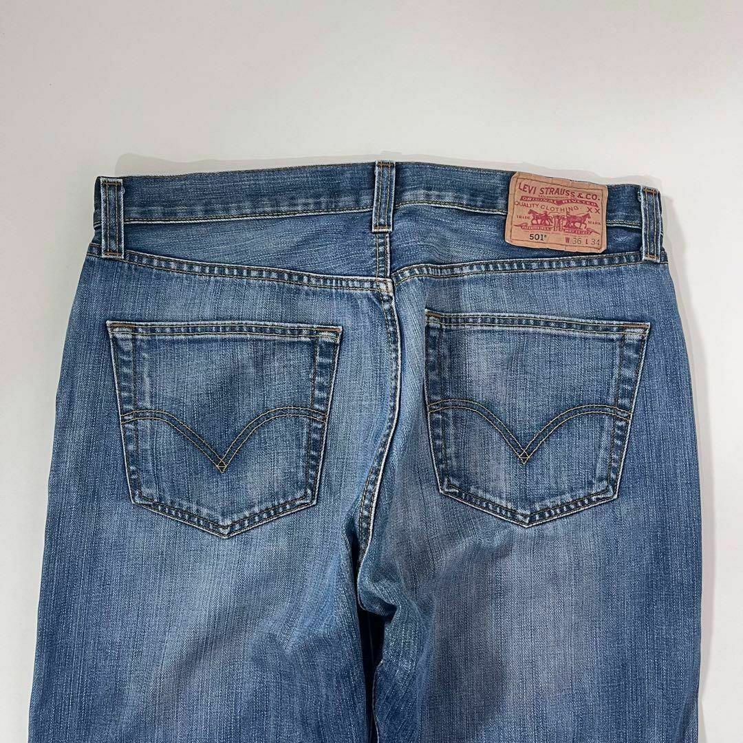 Levi's(リーバイス)の00s ユーロリーバイス Levi's 501 デニム 縦落ち w36 L34 メンズのパンツ(デニム/ジーンズ)の商品写真