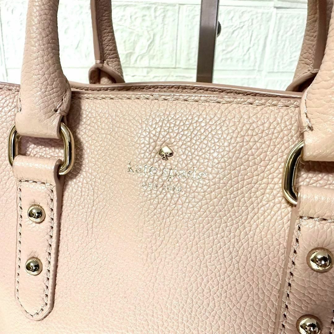 kate spade new york(ケイトスペードニューヨーク)の美品✨ケイトスペード　2wayショルダーバッグ　ハンドバッグ　ピンク　レザー レディースのバッグ(ショルダーバッグ)の商品写真