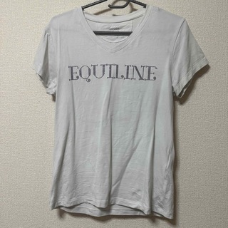 EQUILINE Tシャツ レディース　乗馬(Tシャツ(半袖/袖なし))