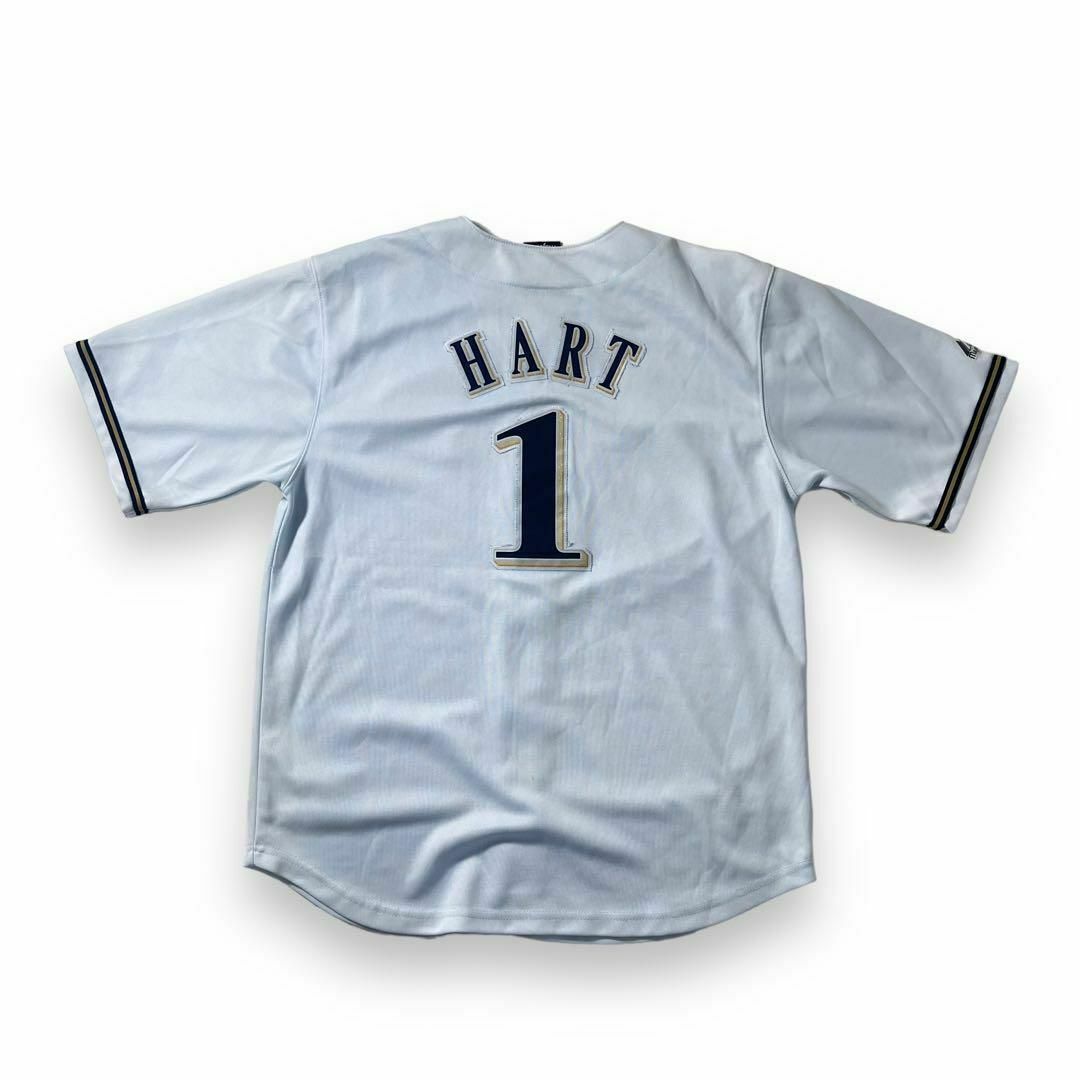 MLB(メジャーリーグベースボール)のMLB ミルウォーキー・ブルワーズ ユニフォーム ベースボールシャツ 背番号1 レディースのトップス(シャツ/ブラウス(半袖/袖なし))の商品写真