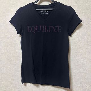 EQUILINE Tシャツ　レディース　乗馬(Tシャツ(半袖/袖なし))