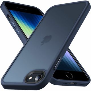 【色:ブルー】Anqrp iPhone SE 用 ケース 第3/2世代 ケース (その他)