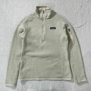 パタゴニア(patagonia)のpatagonia ベターセーター レディース ハーフジップ ベージュ(ブルゾン)