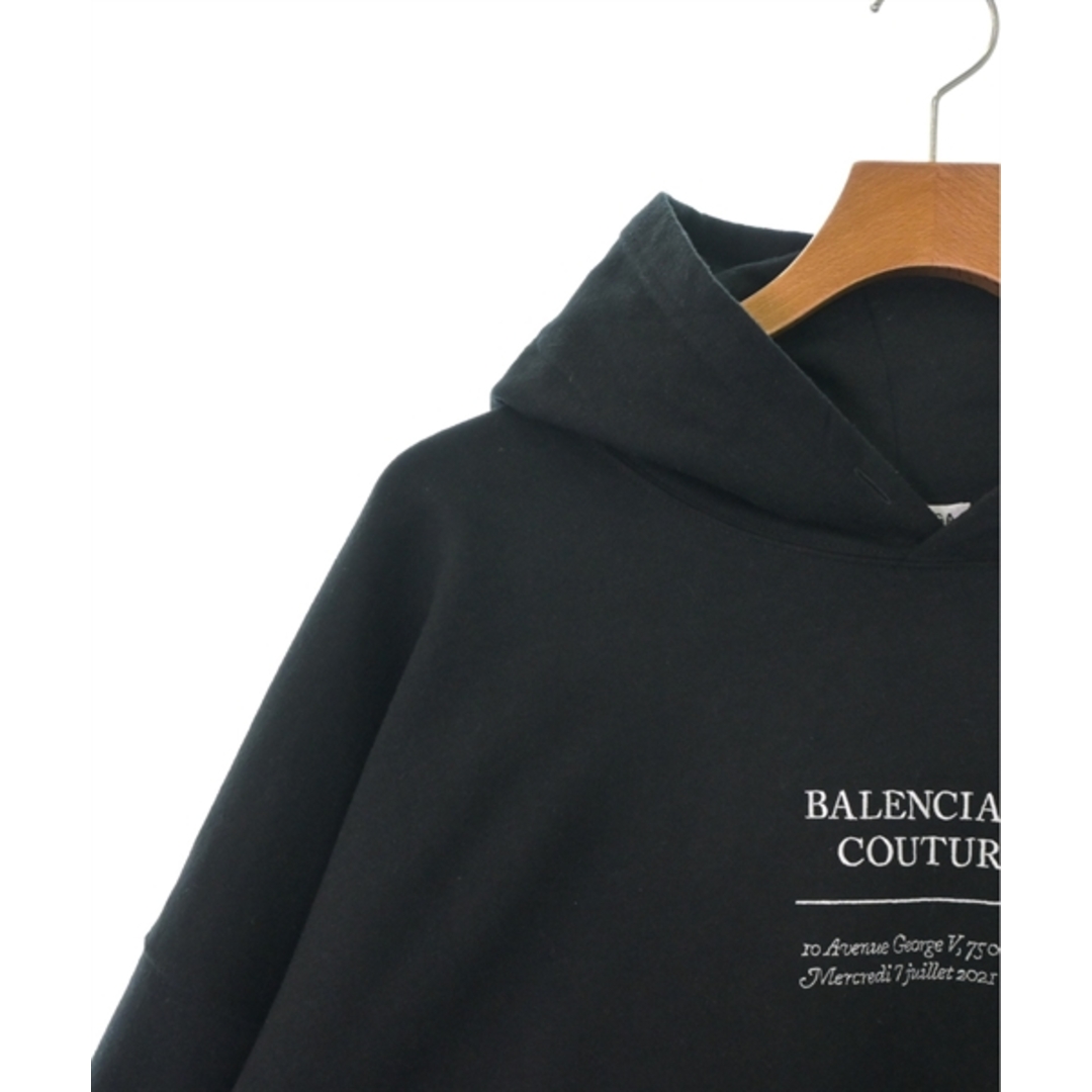BALENCIAGA - BALENCIAGA バレンシアガ パーカー XXS 黒 【古着 BALENCIAGA - BALENCIAGA バレンシアガ パーカー XXS 黒 【古着