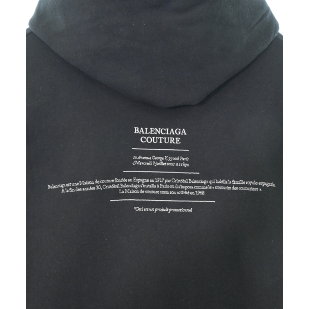 BALENCIAGA - BALENCIAGA バレンシアガ パーカー XXS 黒 【古着 BALENCIAGA - BALENCIAGA バレンシアガ パーカー XXS 黒 【古着
