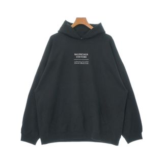 バレンシアガ(Balenciaga)のBALENCIAGA バレンシアガ パーカー XXS 黒 【古着】【中古】(パーカー)