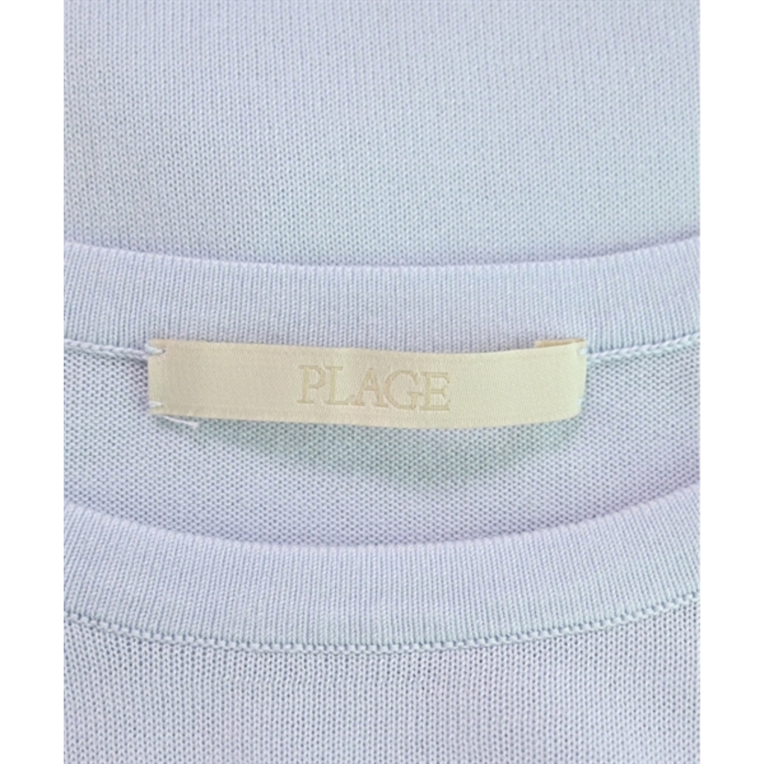 Plage(プラージュ)のPlage プラージュ ニット・セーター F 水色 【古着】【中古】 レディースのトップス(ニット/セーター)の商品写真