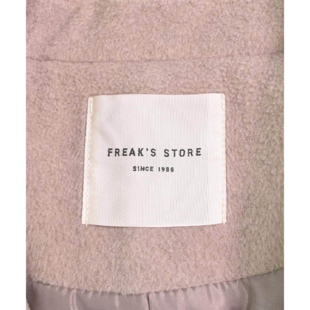 FREAK'S STORE(フリークスストア)のFREAK'S STORE ステンカラーコート F グレーベージュ 【古着】【中古】 レディースのジャケット/アウター(その他)の商品写真
