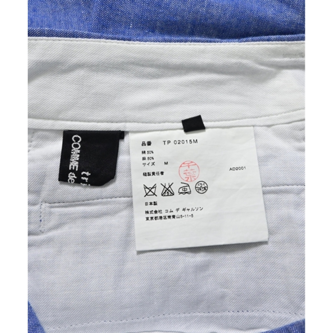 tricot COMME des GARCONS(トリココムデギャルソン)のtricot COMME des GARCONS クロップドパンツ M 青 【古着】【中古】 レディースのパンツ(クロップドパンツ)の商品写真