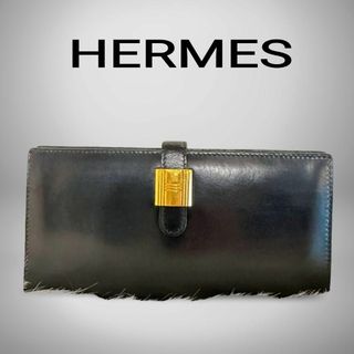 エルメス(Hermes)の【美品】HERMES エルメス ソミュールディアンヌ ボックスカーフ(財布)