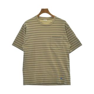 ORCIVAL Tシャツ・カットソー 4(M位) ベージュx紺(ボーダー) 【古着】【中古】