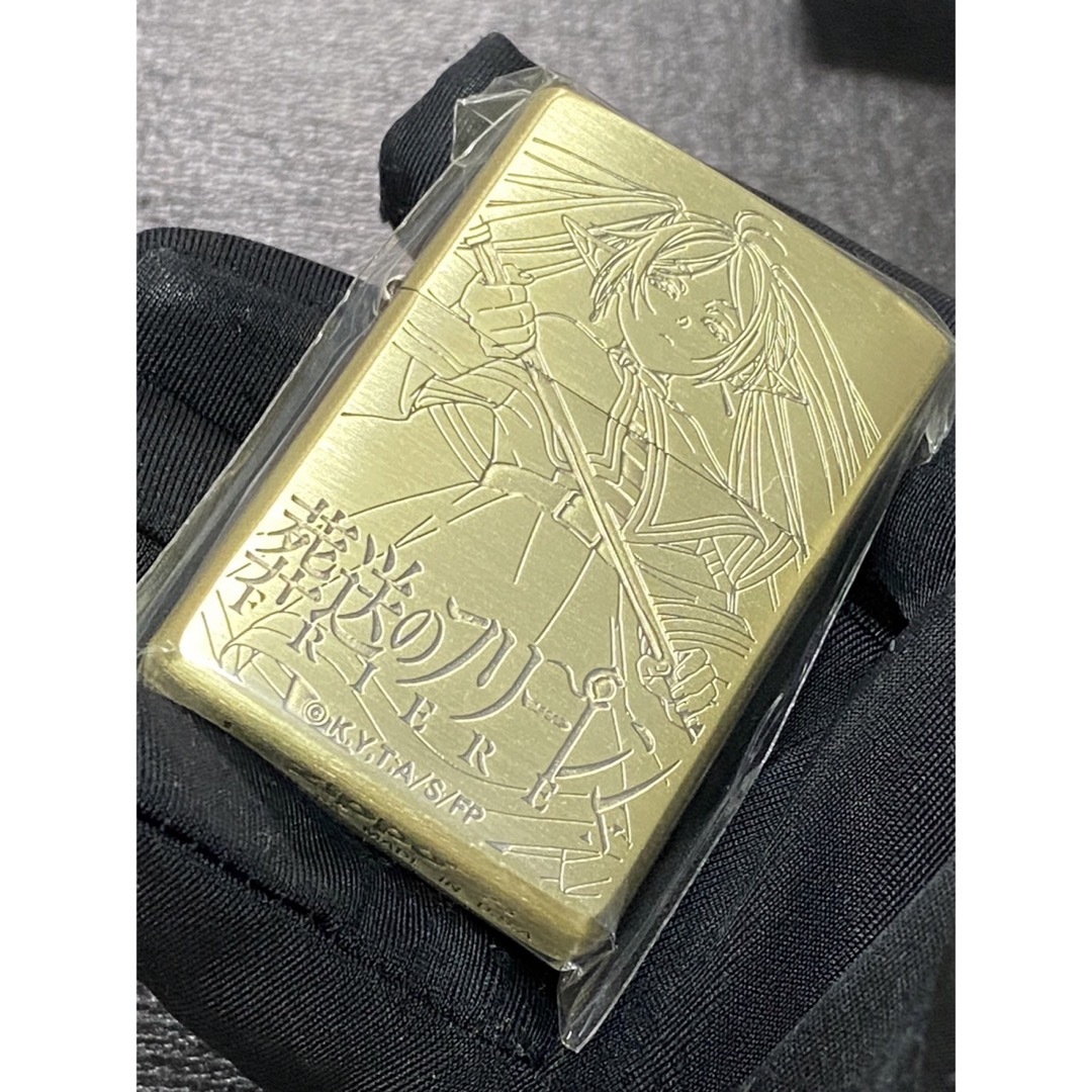 zippo 葬送のフリーレン ゴールド アニメ 両面刻印 2023年製 メンズのメンズ その他(その他)の商品写真