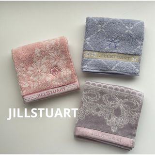 JILLSTUART - 新品　ジルスチュアート　タオルハンカチ　3枚セット