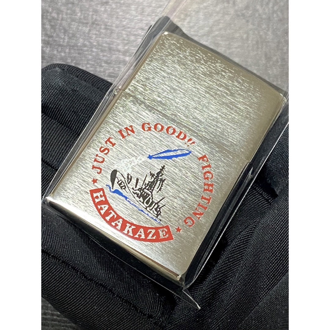 zippo HATAKAZE 前面加工 シルバー 希少モデル 2015年製 メンズのメンズ その他(その他)の商品写真