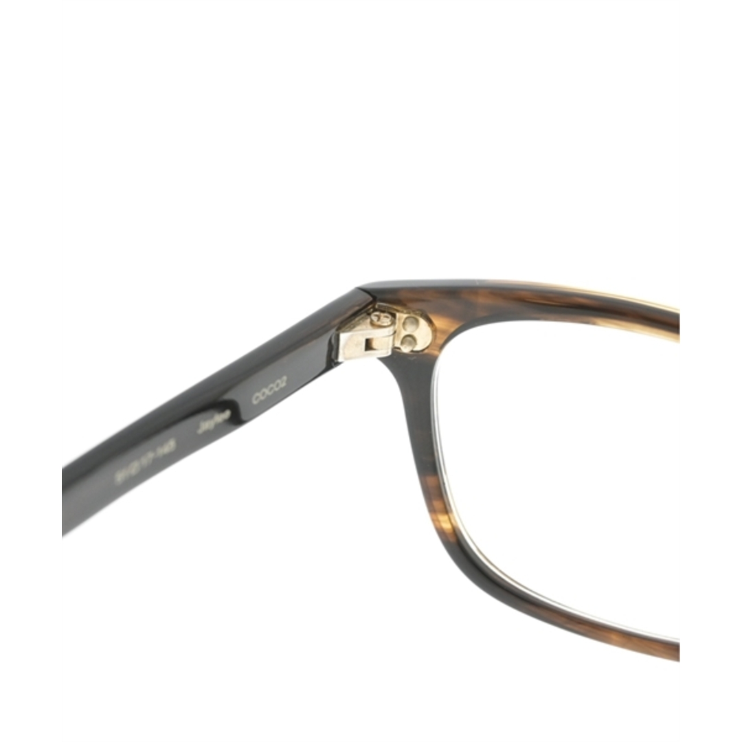 Oliver Peoples(オリバーピープルズ)のOLIVER PEOPLES オリバーピープルズ メガネ - 茶(総柄) 【古着】【中古】 メンズのファッション小物(サングラス/メガネ)の商品写真