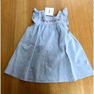 ベベ(BeBe)の【新品】夏ワンピース　サマードレス　90(ワンピース)