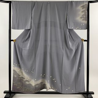 訪問着 身丈156cm 裄丈66.5cm 正絹 秀品 【中古】(着物)