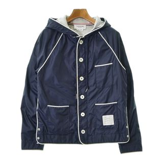 トムブラウン(THOM BROWNE)のTHOM BROWNE トムブラウン ブルゾン（その他） 36(XS位) 紺 【古着】【中古】(その他)